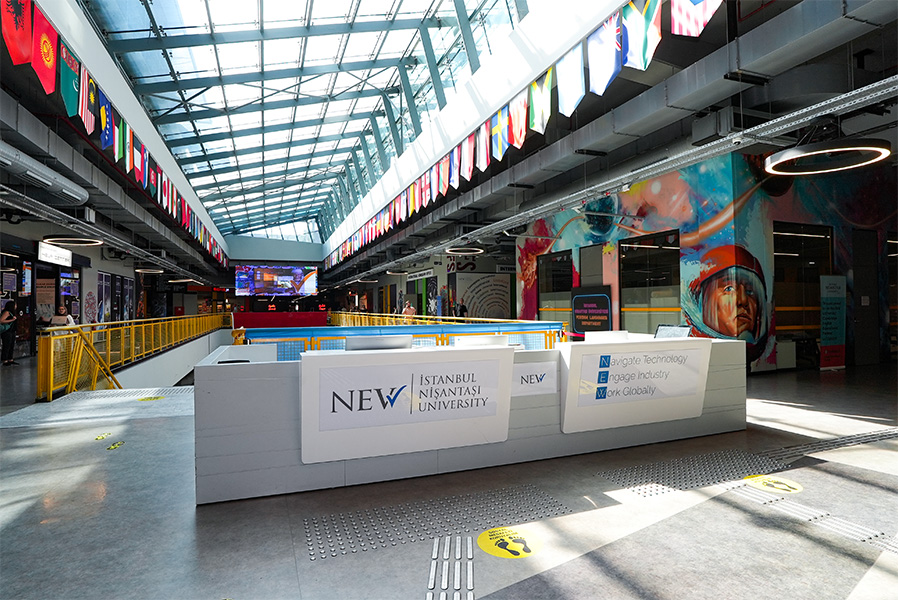 İstanbul Nişantaşı Üniversitesi NeoTech Kampüsü iç mekan